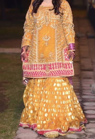 Mehndi Bridal suit