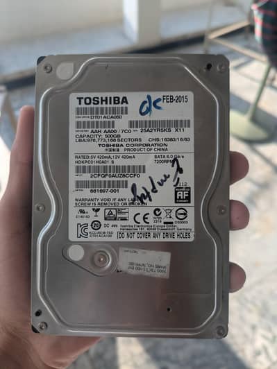 500 gb hdd Toshiba
