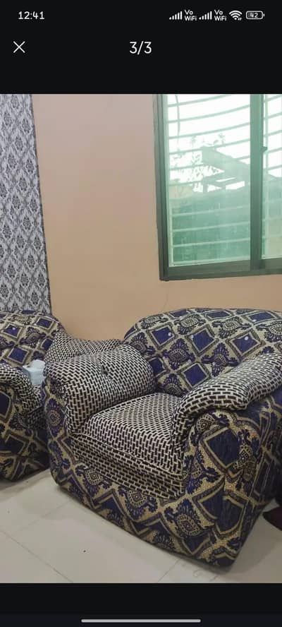 7 Seater Sofa Set -  Excellent condition - Urgent sale