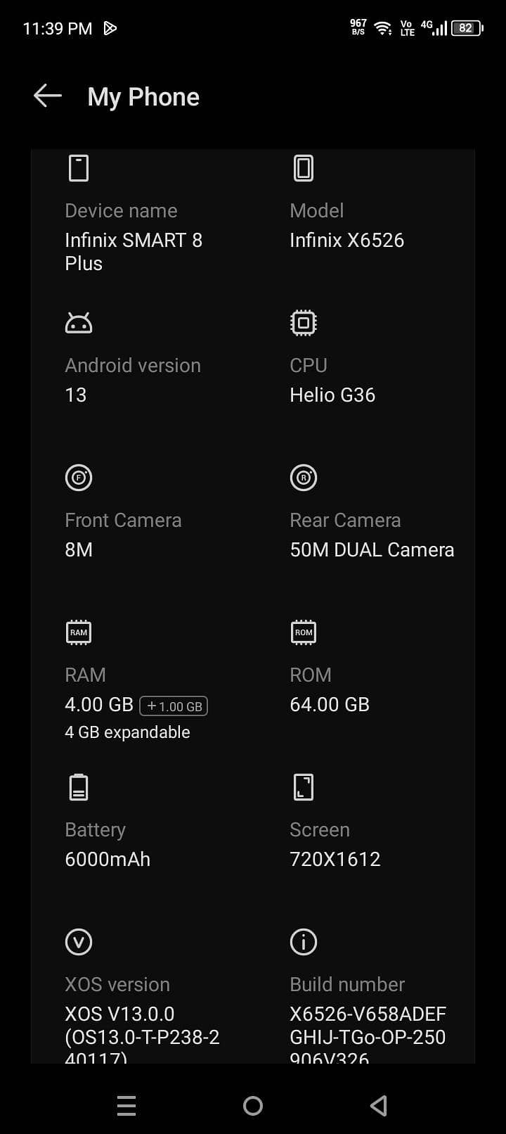 Infinix smart 8 4