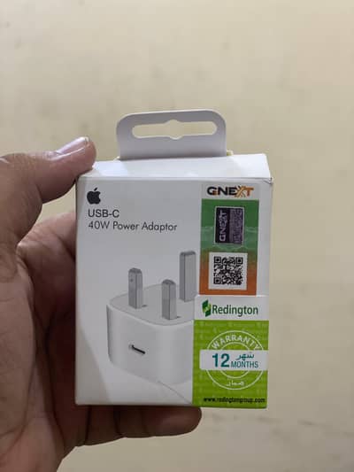 Iphone type C Adapter 40 watt