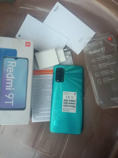 redmi 9t 6/128 camplte box camera 48mp 03441287604 price final