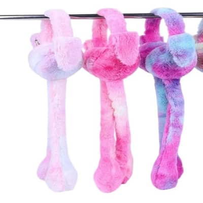 Plush bunny Earmuffs For Kids -Soft & Cute Accessory