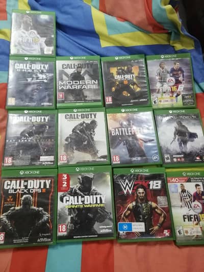 xbox one games CDs