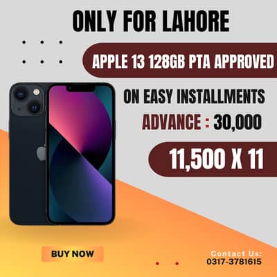 Apple iPhone 13 128GB Pta On Installments