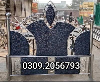 stainless steel bed|steel Dubble bed|furniture|iron bed set|3092056793