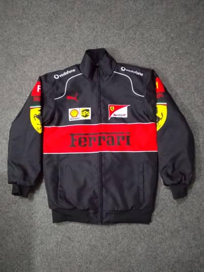 F1 Ferrari vintage sublimation printed jacket