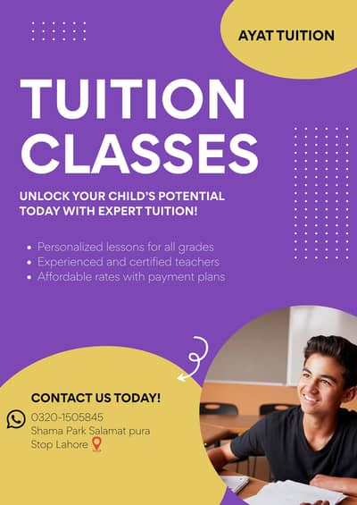  Home Tuition Available ( Class Nursery to 8)