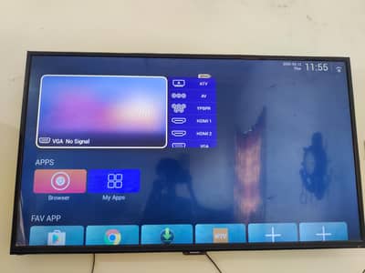 55 Inches Android Smart LED TV with Samsung Panel – Ultra HD 4K