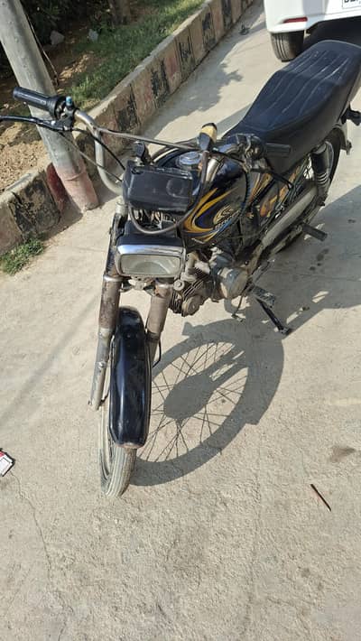 Racer 70cc bike normal condition