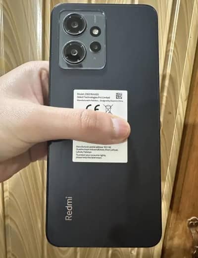 redmi note 12 6+2/128gb  condition 10by10 only sale