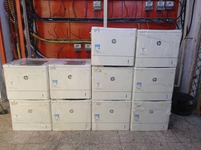 hp laser  enterprise. M608 printer