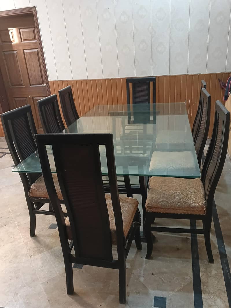 solid wood dining table 1