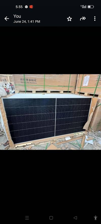 Canadian Solar panel 590w Available