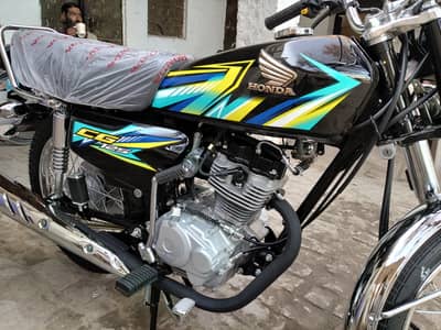 Honda CG125 Black brand new zero meter