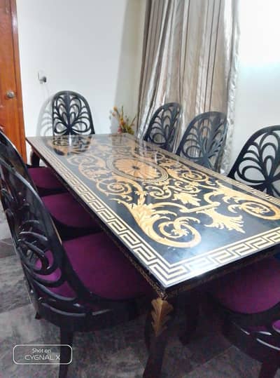 Versace  8 seater dinning table