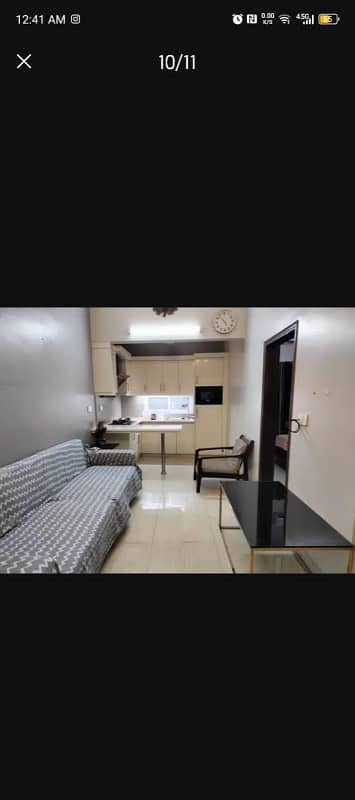 Fully furnished Portion available for rent punjab colony