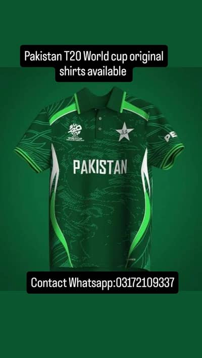 Pakistan T20 world cup original shirts