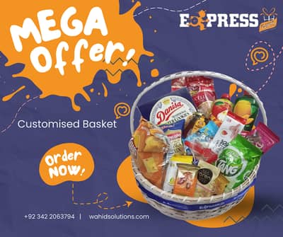 perfect, reliable gift delivery service cake, flower, basket and more