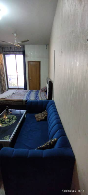 Semi Furnished Studio Apartment available for rent in E-11/2 Markez Islamabad
