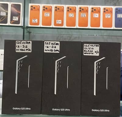 Samsung Galaxy S25 Ultra 12-512 Physical Dual sim Box Pack Non Pta
