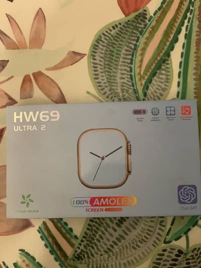 HW69 Ultra 2 Smartwatch | 2.10" AMOLED Display | ChatGPT Enabled