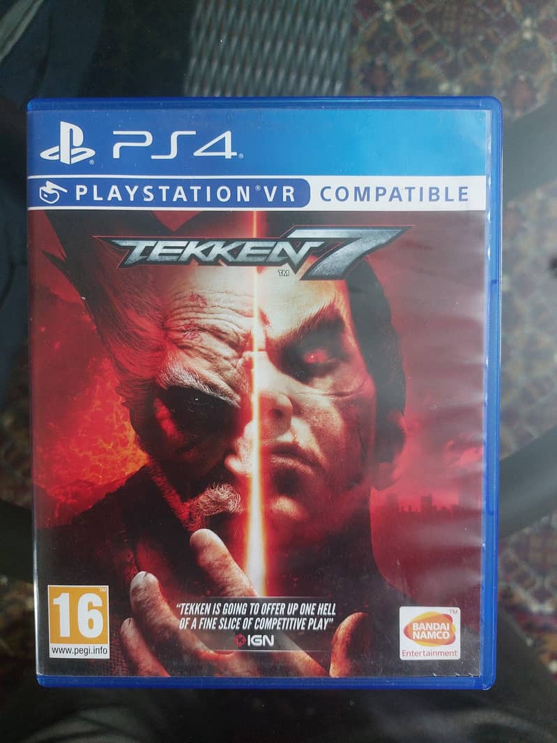 Tekken 7 (ps4 disk) 0