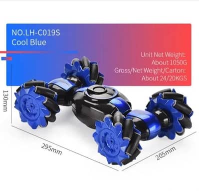 RC stunt car remote and gesture control 2.4ghz