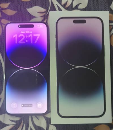 Iphone 14 pro max JV with Orignal Box