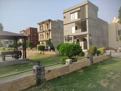 5 Marla Triple Storey House Facing Park For Sale