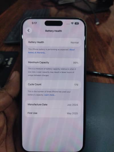 iPhone 15 Pro Max 99% heath 10/10 condition