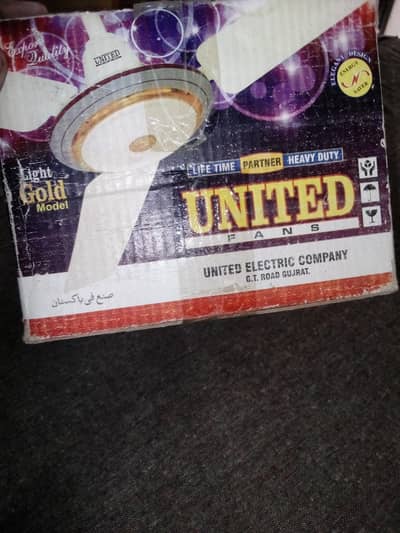 unaided fan km used hoa he condition, new  he