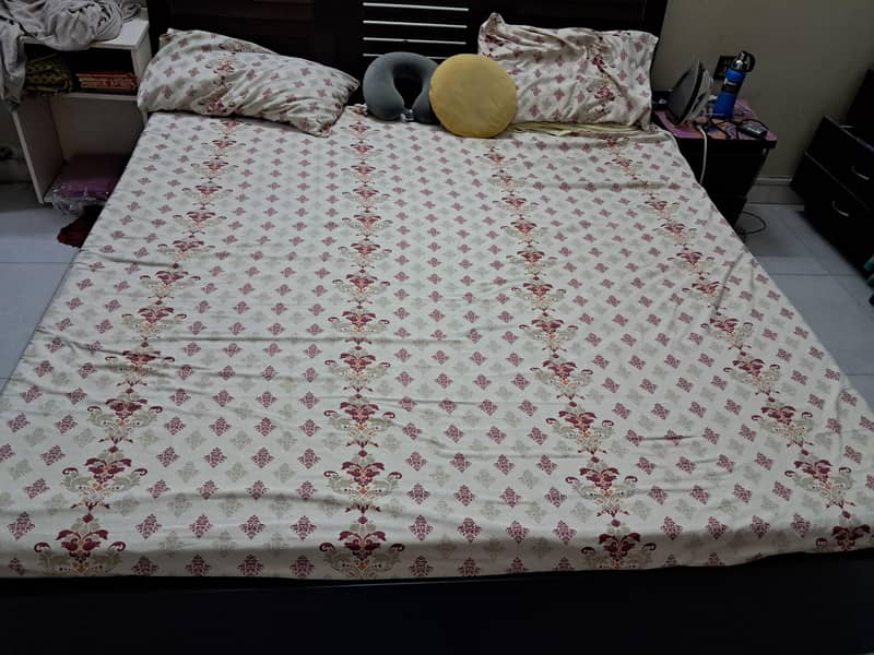 Bed and side table 1