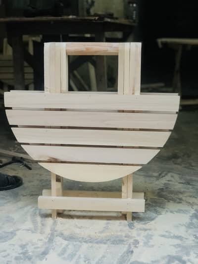 Wooden table | Folding table for Coffee Chai Snacks