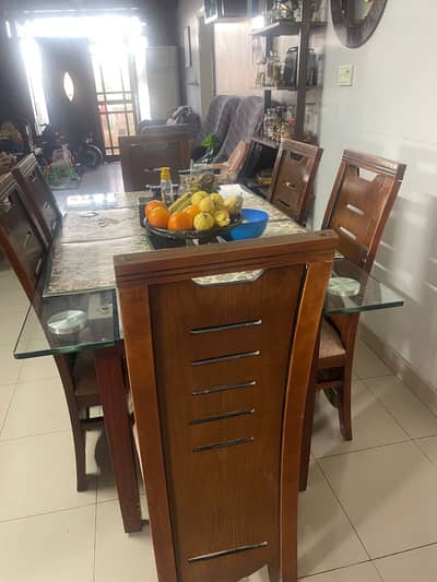 High Quality Dinning Table with 6 Chairs