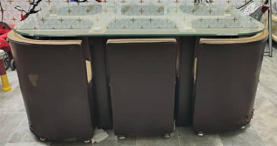 dining table with 6 chairs