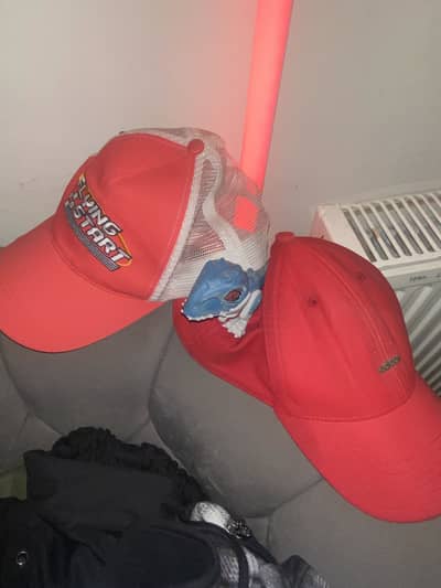 Sports Adidas and flying start caps for sale