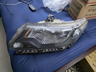 honda city gm headlamps and grill