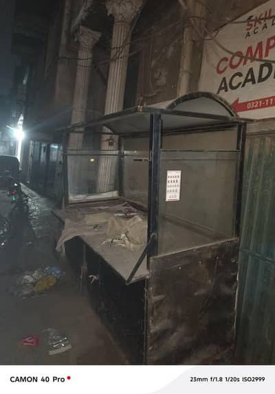 shawarma burger counter for sale with 6mm glass.