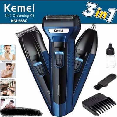 3 in 1 electric hair removal men’s shaver