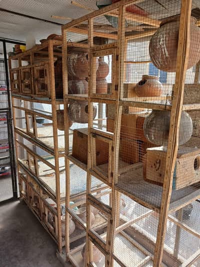 Birds cage, matkis & boxes 