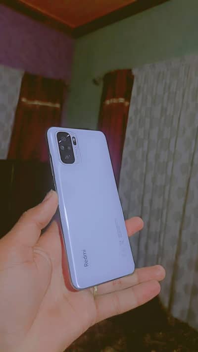 Redmi Note 10 : 4+2 GB Ram 128 GB Storige 10 by 10 Condition