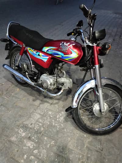 red color first hand bike  excellent condition