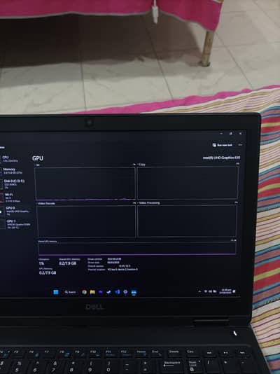 Dell Precision 7530 core i5 8Th gen H Gaming laptop