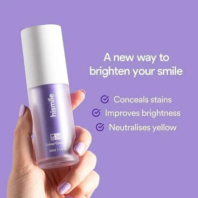 Teeth whitening  V34. Colour  Collector. Serum Purple Toothpaste  30ML