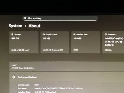 Full Setup Hp Z230 For sell 