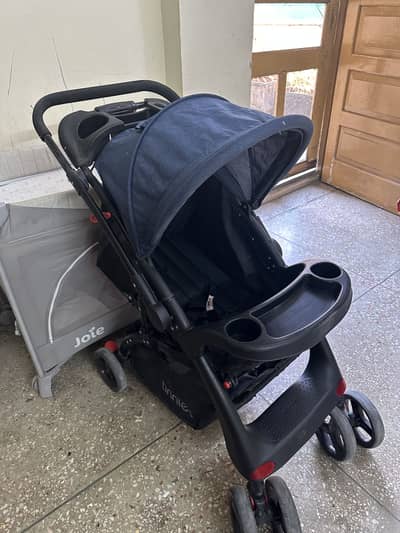 Gentle ride baby pram/ Excellent condition/Foldable
