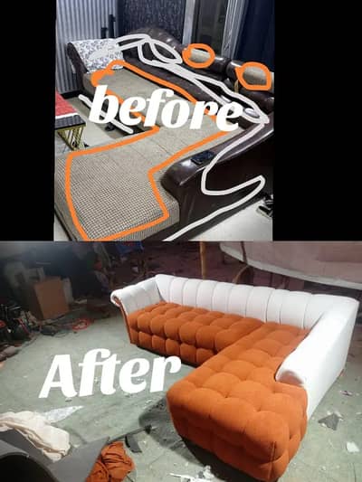 Sofa poshish/sofa repairing/sofa/ sifa covering / sofa making / sofa