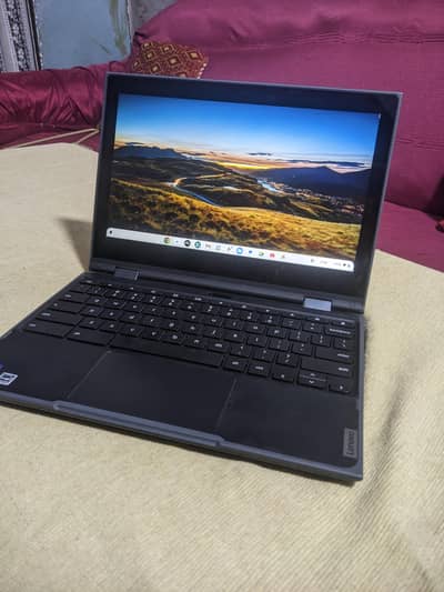 Touchscreen 360 rotate Chromebook laptop