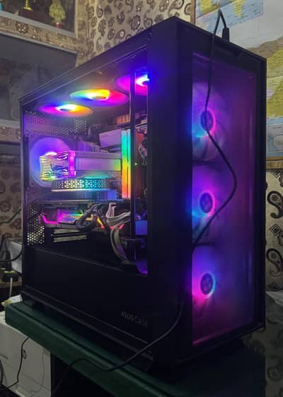 Asus A21 Plus TG ARGB Black microATX PC Case